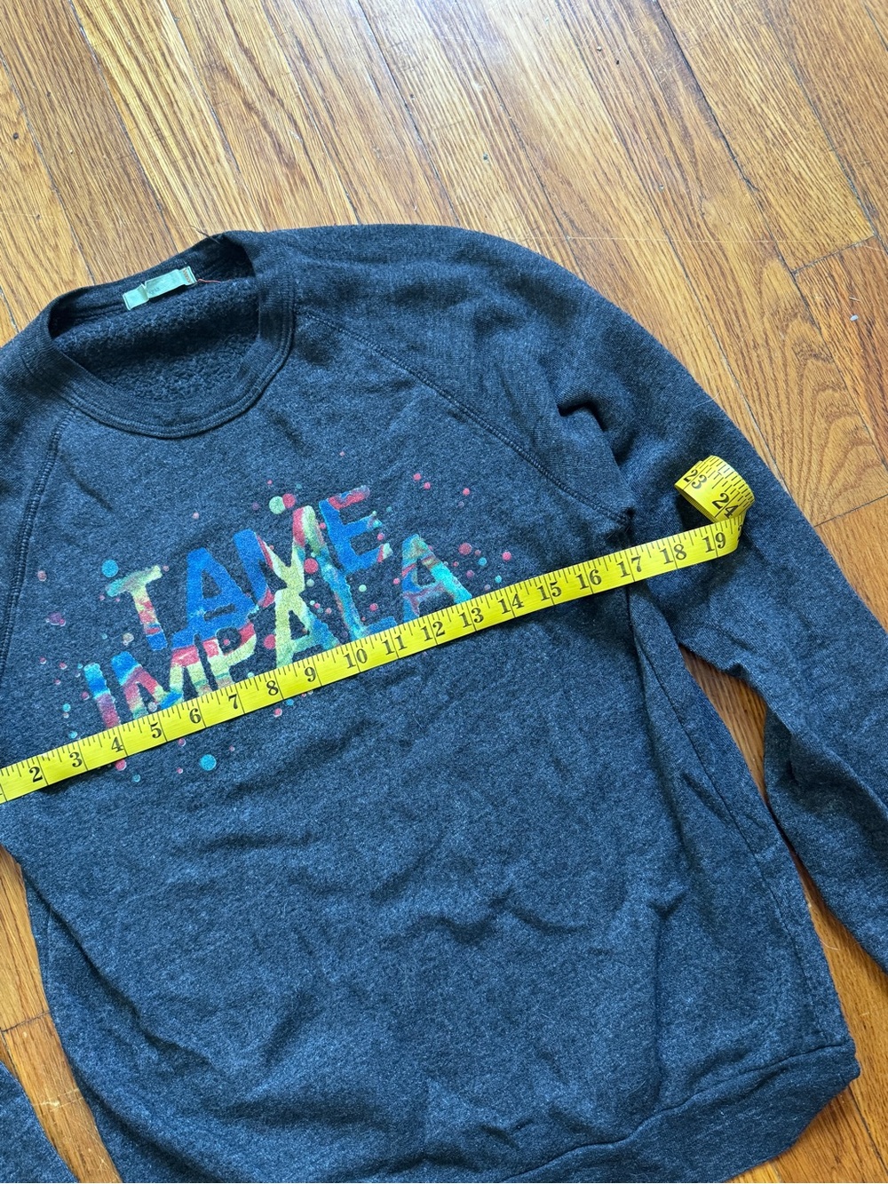 Earth Charcoal Tame Impala Graphic Unisex Crewneck Sweatshirt - Picture 2 of 6